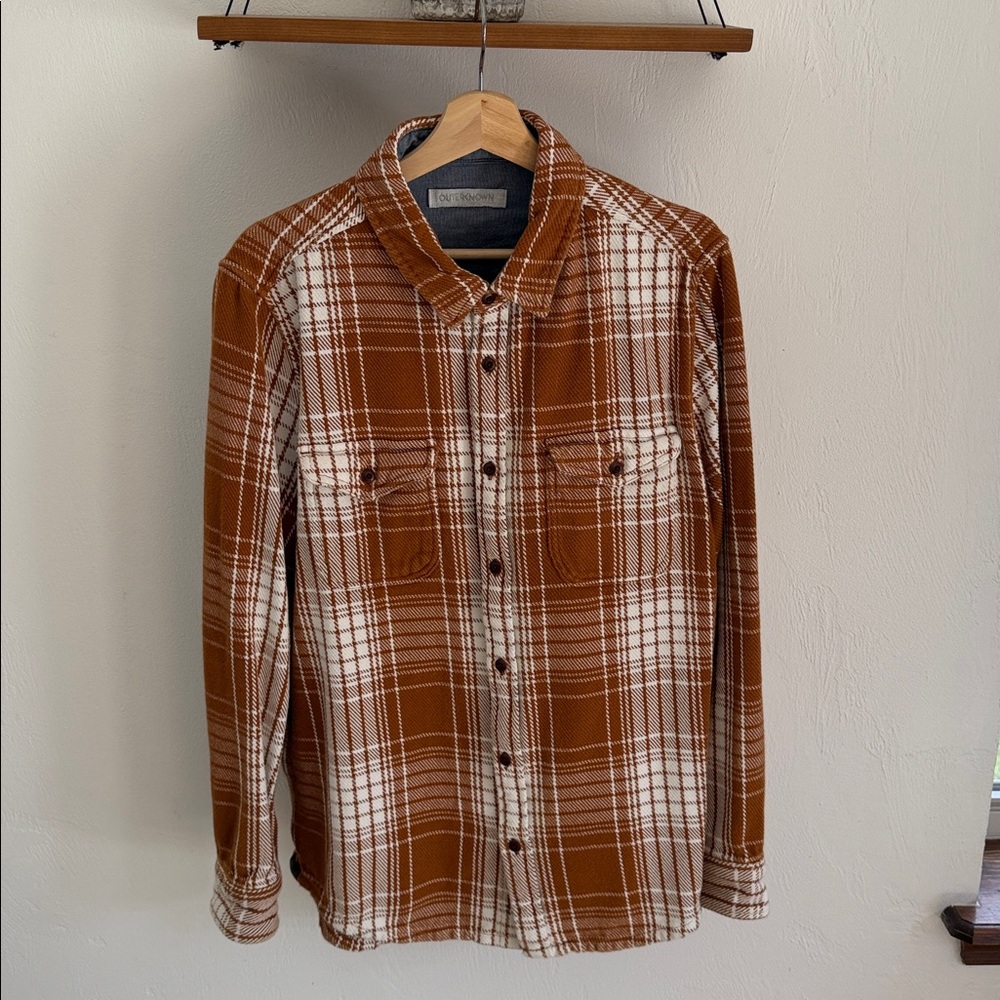 Outerknown Mens Blanket Shirt - Large